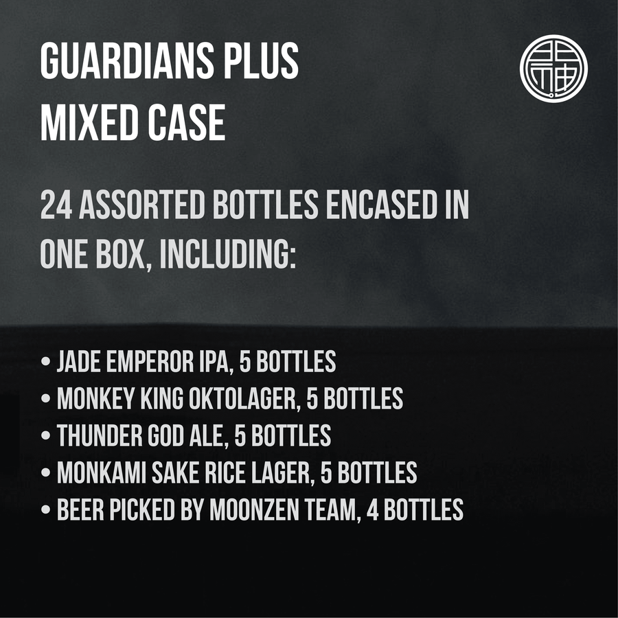 Guardians+ Mixed Case (24 Bottles x 330ml) - Moonzen Brewery